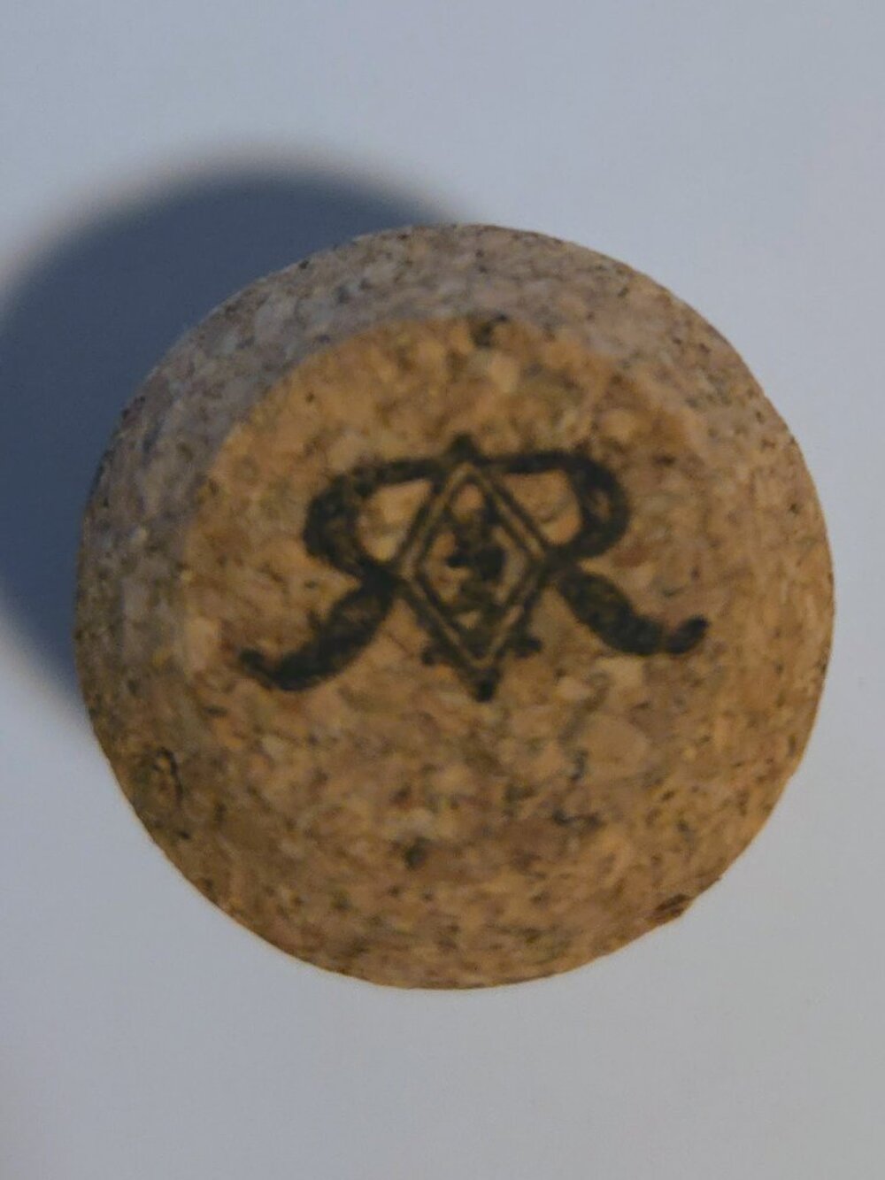 Brand New Hand Crafted Magnet Created from Champagne Cork Featuring letter "R"